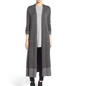 Eileen Fisher Long striped Cardigan